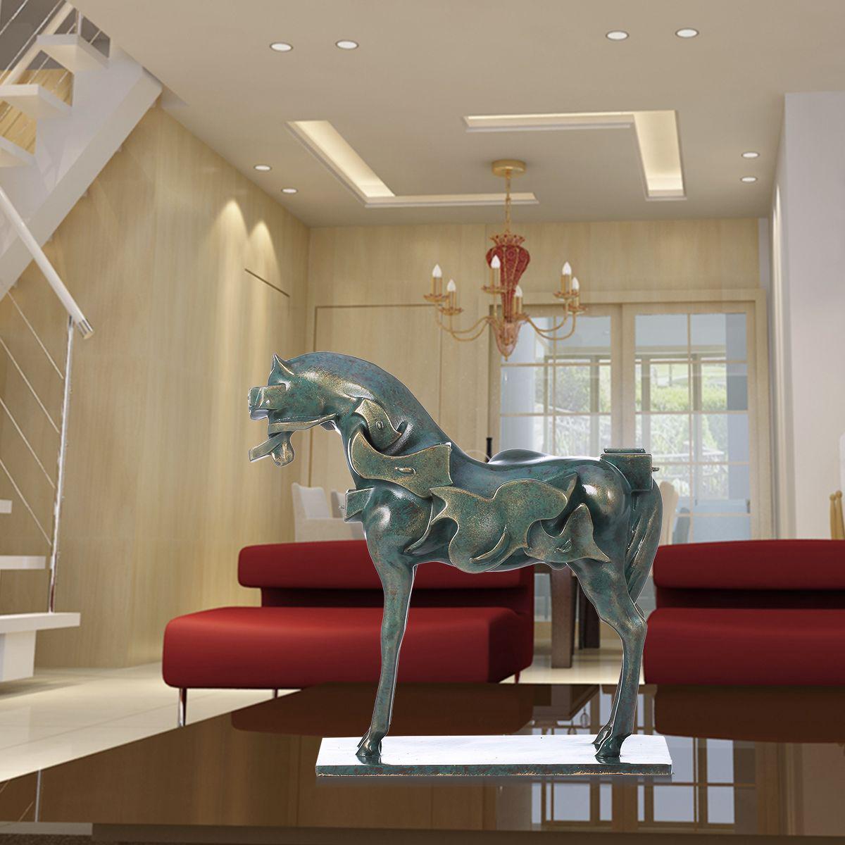 

Сюрреализм Лошадь Скульптура из смолы Домашний декор Современное искусство Статуэтка Tomfeel