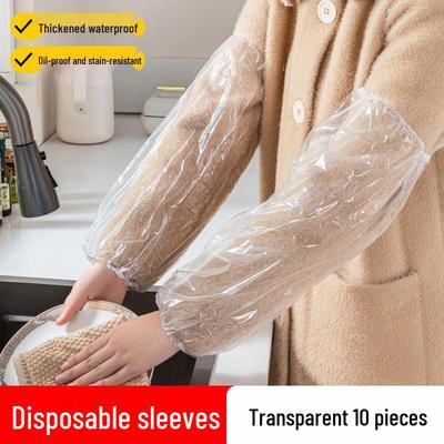 OEING Disposable Waterproof PE Oversleeves