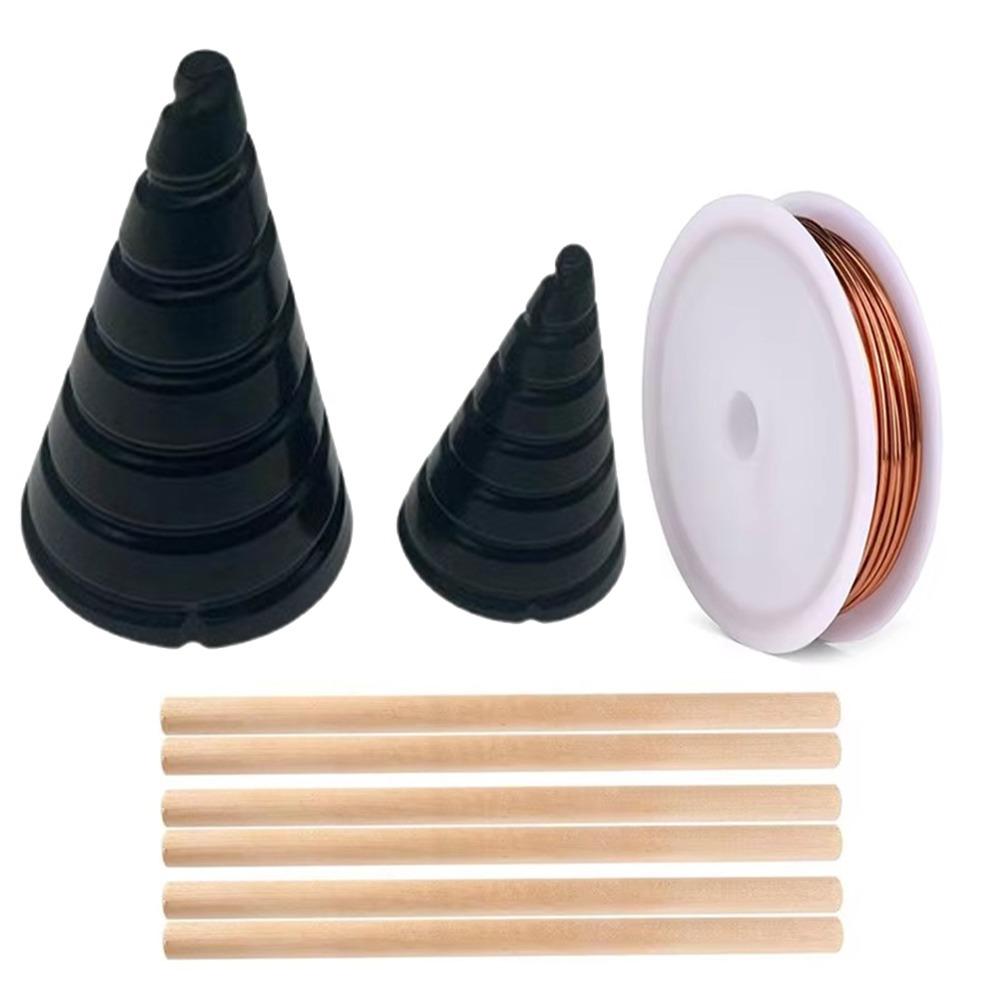 Smooth Cone Fibonacci Coil Winding Jig Sturdy Coil Wire Winding Tools  For Gardening Electroculture
