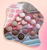 HERORANGE Heart Keyboard 12 Color Eye Shadow Long-lasting High Color Rendering Smooth Powder Eye Makeup