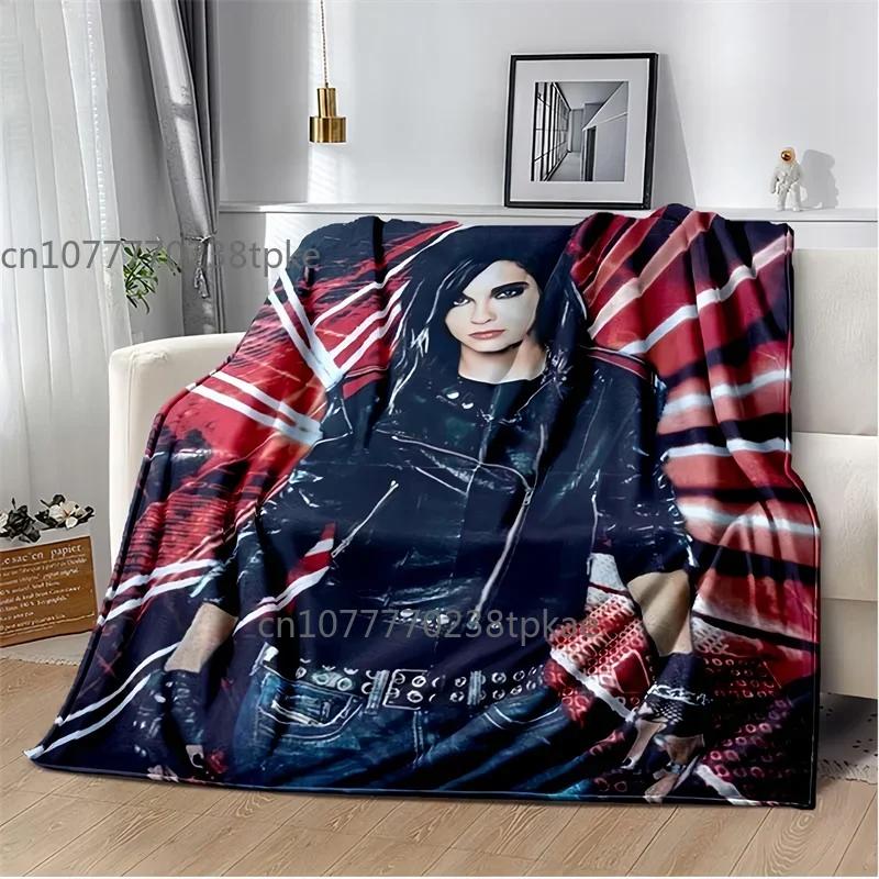 Tokio Hotel Band Music Blankets, Fashion Throw Blanket,for Bedroom Living Room Sofa Bed Office Car, Brithday Gift,Decke