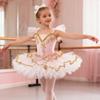 Sequin Ballet Tutu Puffy Performance Clothes Fashion Dance Costumes  Kids Girls