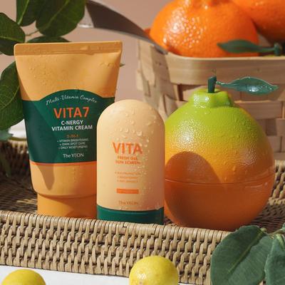 [Yeon] Vita7 Set2 (Peeling-Gel, Vitamincreme, Sonnenschutz) - 100ml+100ml+50ml