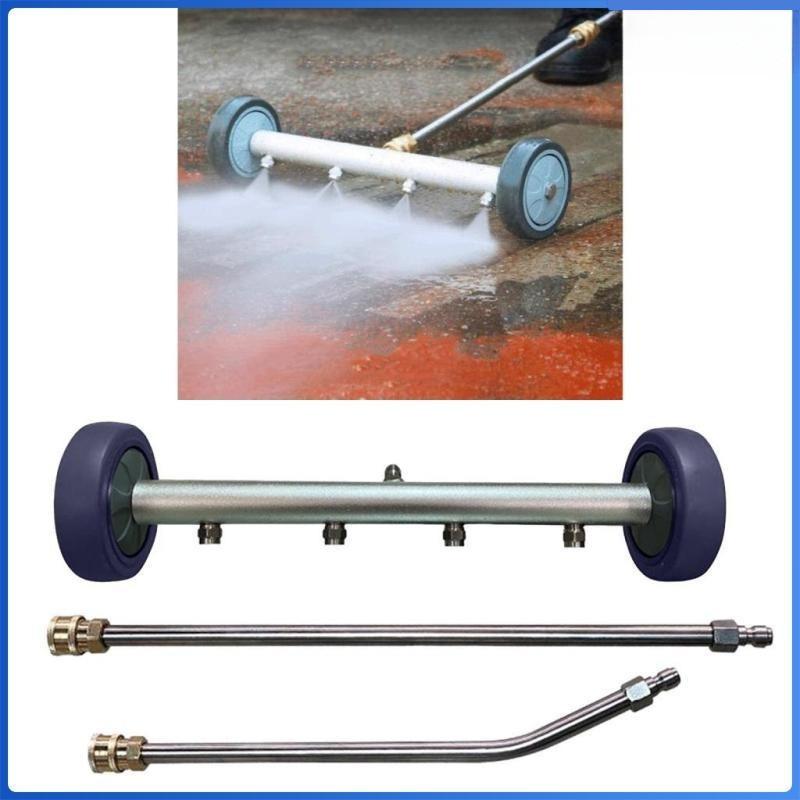 5000PSI High Pressure Washer  2-in-1 Undercarriage Cleaner Car Chassis Floor Wash Water Broom Washer