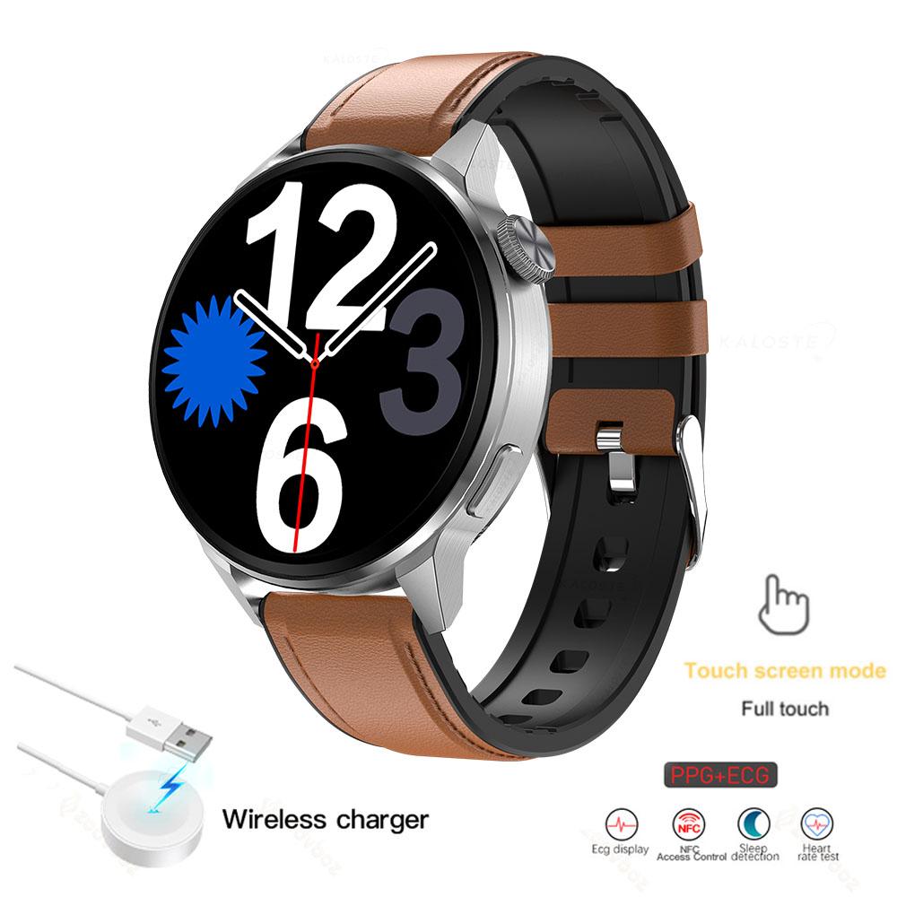 Nfc Smart Hodinky Ženy Bluetooth Hovor Gps Sledovanie Pohybu Hodiny Srdcová Frekvencia Ekg Krvný Tlak Muži Smartwatch Pre Android Ios
