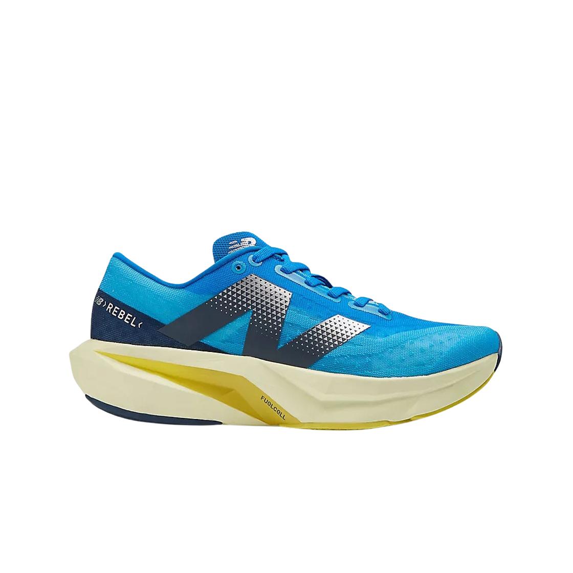 

New Balance Fuelcell Rebel V4 Spice Blue Limelight - D Wide 230