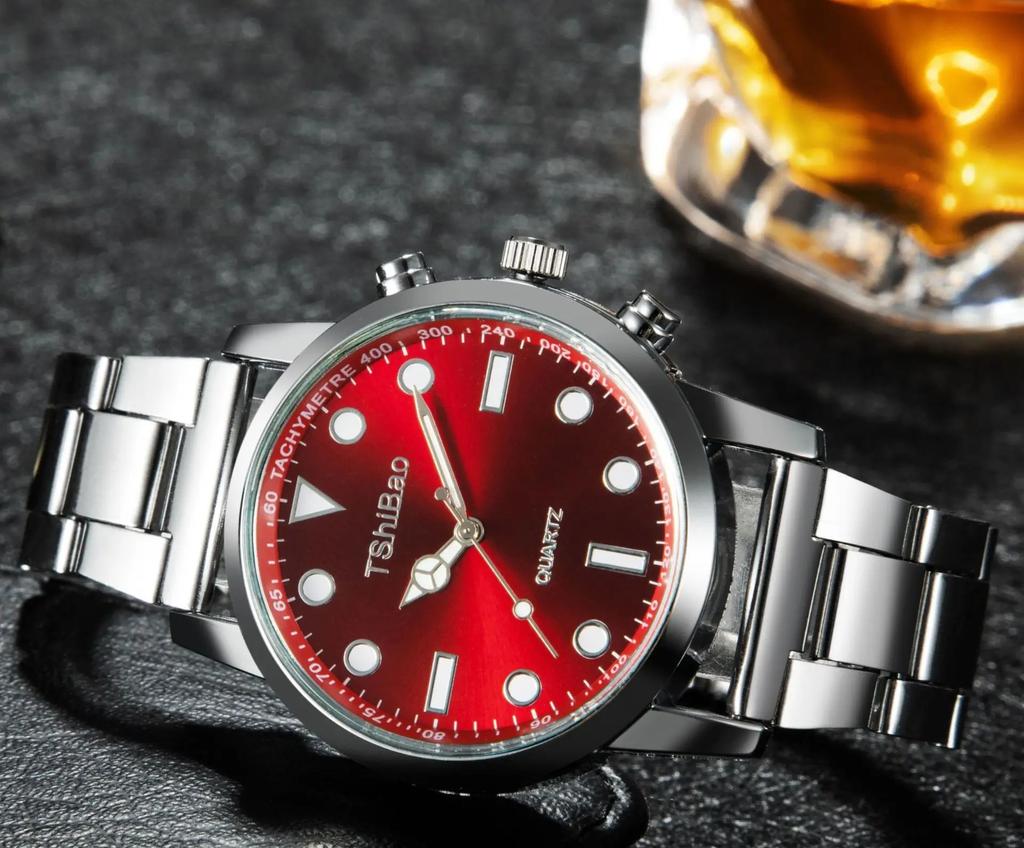Luxury Wrist Watches for Man Fashion Analog Quartz Watch Stainless Steel Strap Male Wristwatch Casual Watch Relojes Para Hombres