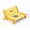 Cat Scratching Sofa Wooden Lounge Chair Jute Scratcher Pet Furniture for