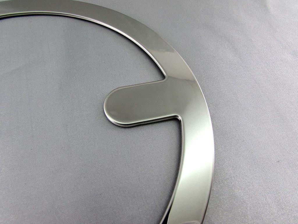BRIGHTZ Custom Finish Stainless Steel Plated Gas Tank Ring JH H3 H4 3 4 Custom N WGN NWGN N Wagon N Wagon N WGN N-WGN JH3/JH4 Ultra-Mirror (1 Piece)