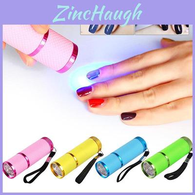 Compact Led Nail Curing Lamp Flashlight With Black Strap For Easy Portability And Low Power Consumption