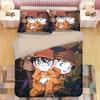 Anime Detective Conan Shinichi Bedding Set Boys Girls Twin Queen Size Duvet Cover Pillowcase Bed Kids Adult Home Textileextile