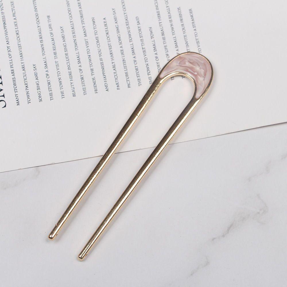 U-shaped U-shaped Hairpin Retro Hair Sticks Gift Hair Fork Women Girl