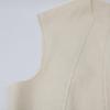 BOSS Ivory sheer pleated belted sleeveless one-piece dress 44 off whiteUsed