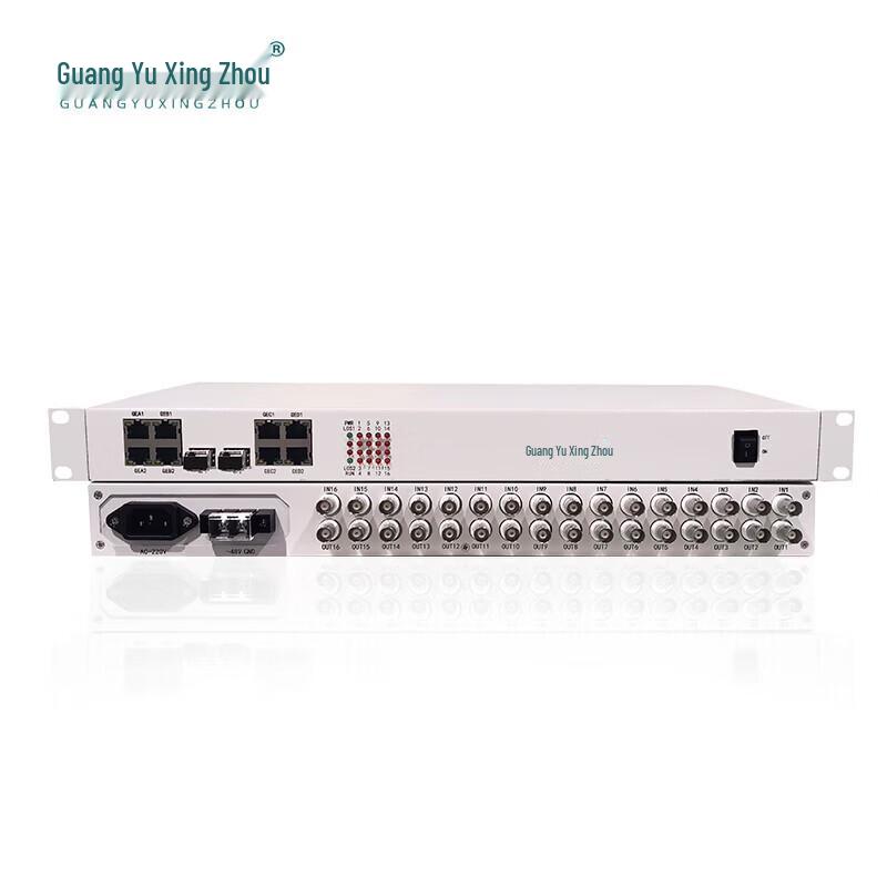 GY-16E14GE 16E1+4GE PDH Fiber Optic Multiplexer