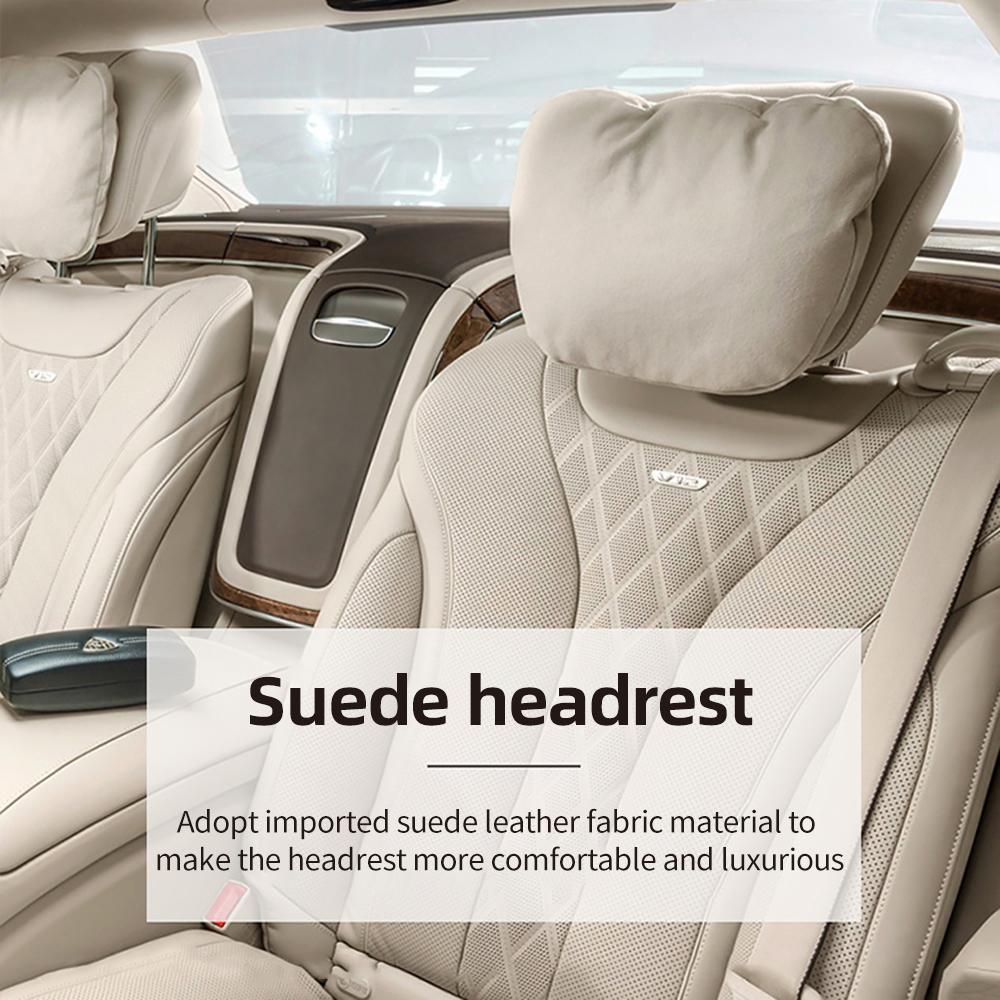 Poggiatesta per auto di alta qualità Supporto per il collo Cuscino morbido per il collo traspirante per Maybach Classe S Design Protezione universale per il collo