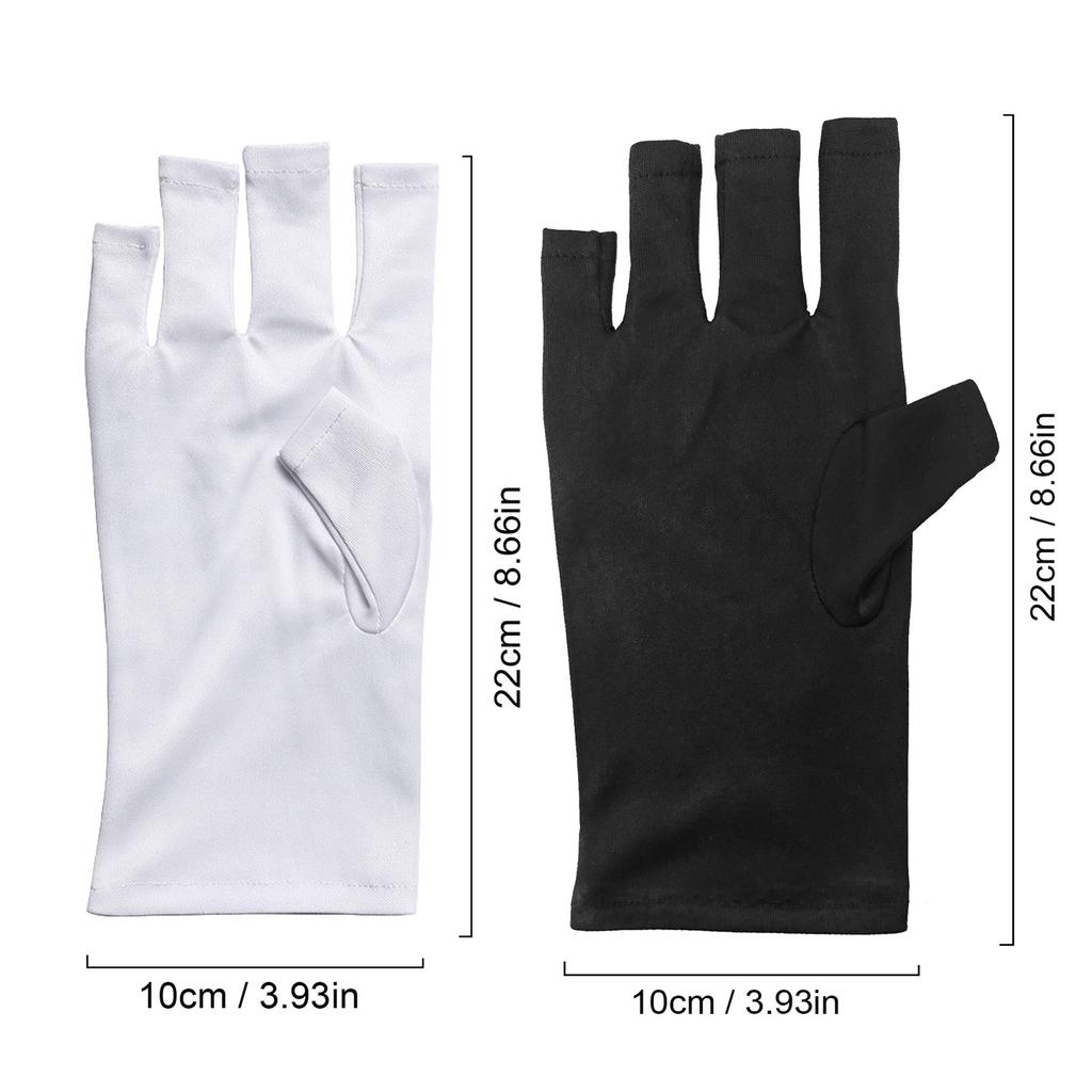 Fingerless Sun Gloves for Women – Lightweight UPF 50+ UV Protection for Driving, Gardening & Manicure Days