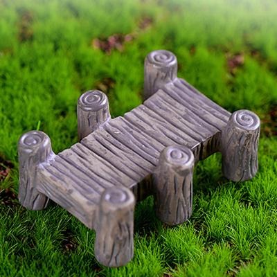 Mini Bridge Miniature Model Craft Landscape Fairy Statue Figurine Garden Decor