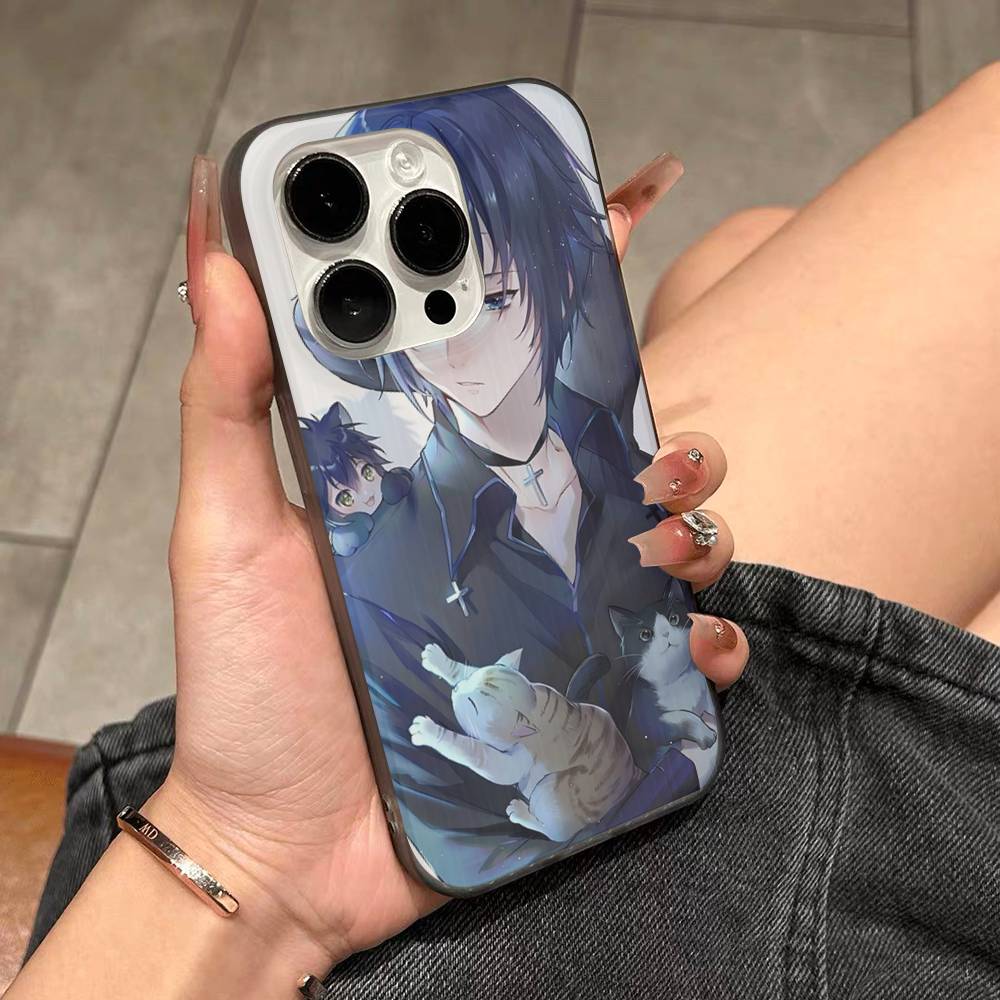 ANIME Shugo Chara Amu Phone Case For IPhone 17 16 15 14 13 12 11 Pro Max Plus Pro Stripe Soft Cover