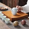 Zisha Teapot Pet Rat Zodiac Wealth Attract Figurine Feng Shui Lucky Charm for Tea Ceremony Desk Decor Meditation Gift