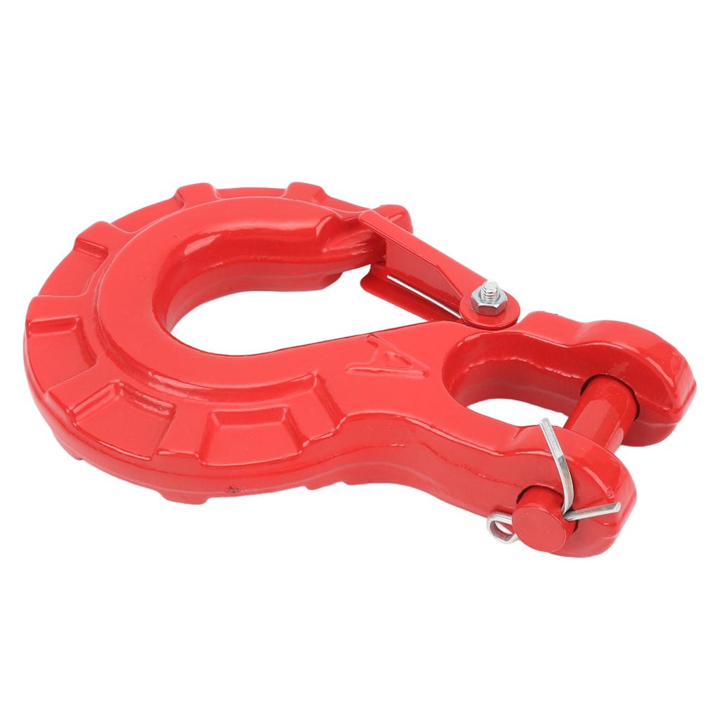Trailer Chain Hook 3 8in Alloy Steel 15T Versatile Secure Connection Safety Chain Hook for Truck Transport Tow Winch