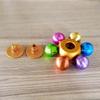 Bunter Metall Fidget Spinner 2er Set Stressabbau Desktop Kreisel Spielzeug für Kinder Erwachsene Fingerspitzen Kreisel