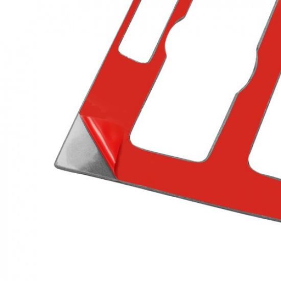 Neue Innere Mittelkonsole CD-Panel Kohlefaserabdeckung Für BMW X3 F25 X4 F26 2011-2017