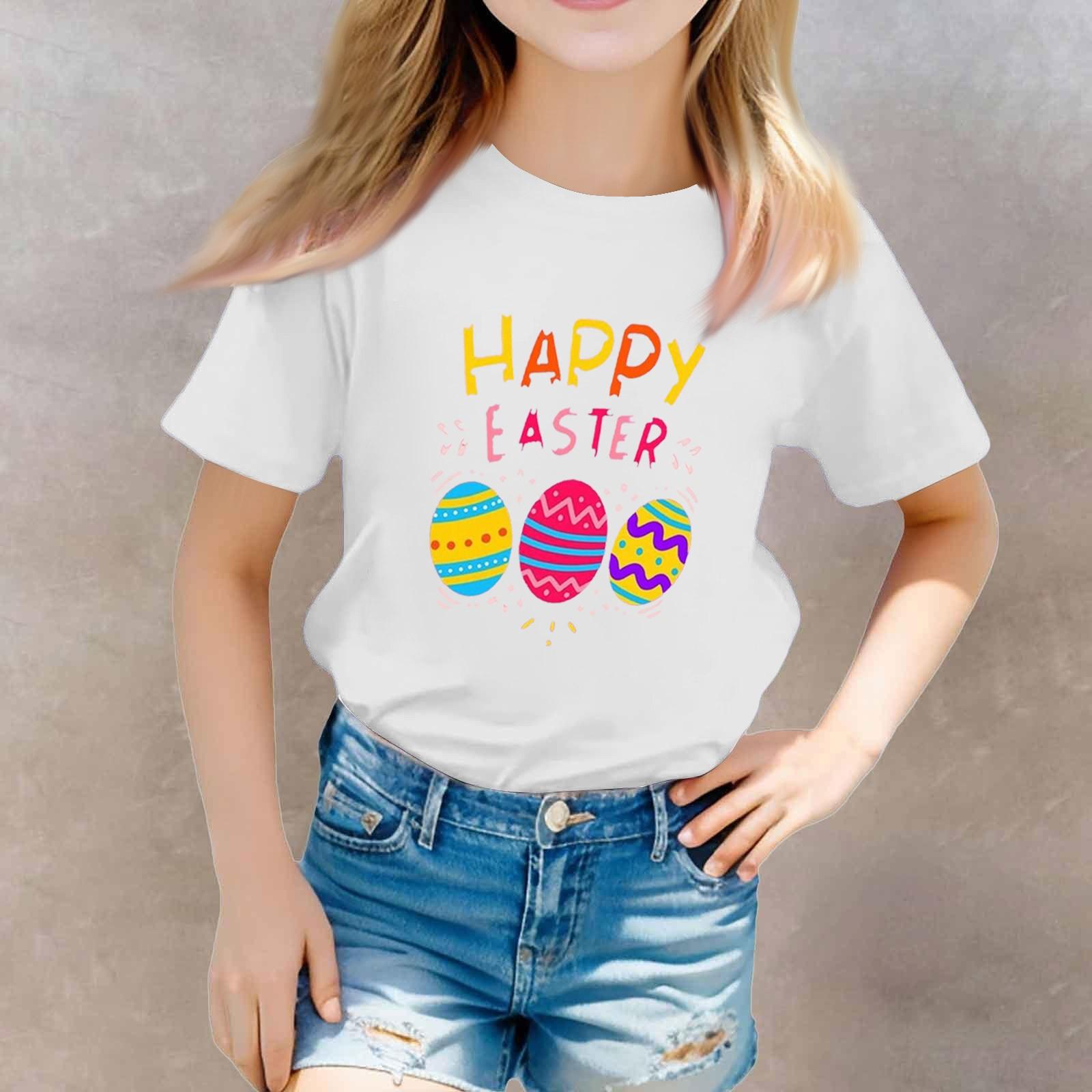 

Футболки для малышей, девочек и мальчиков, детские футболки с короткими рукавами и принтом для мальчиков и девочек 1-12 лет 100 бежевый