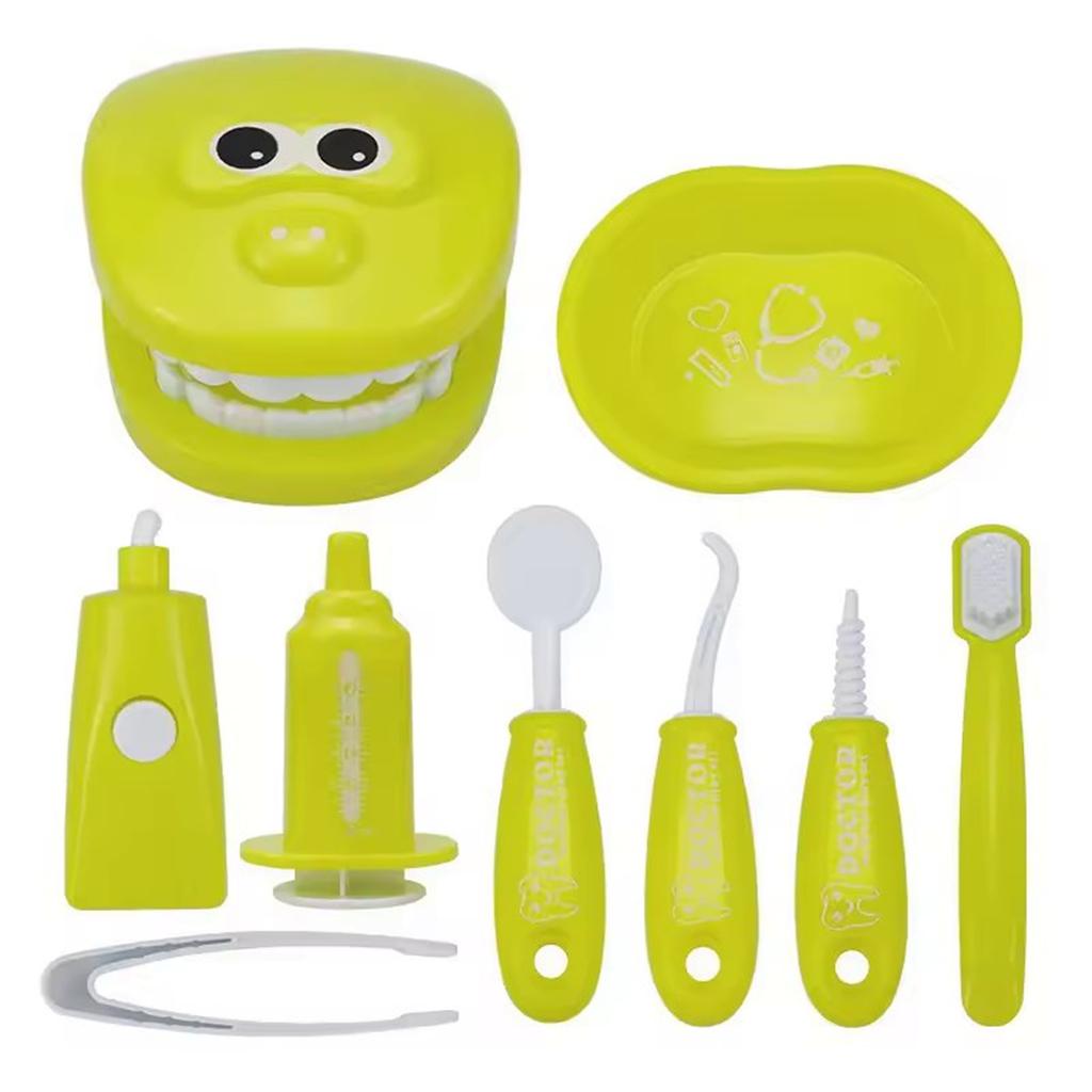 1/9pcs  Educational Toys For Children Early Learning Doctors Role Play Kids Intelligence Brushing Tooth Teaching Aids