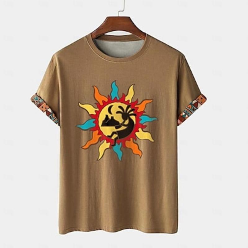 

Чоловіча футболка з принтом монстрів, літня модна дихаюча повсякденна футболка з круглим вирізом і короткими рукавами. Чоловічий одяг для активного відпочинку 3XL