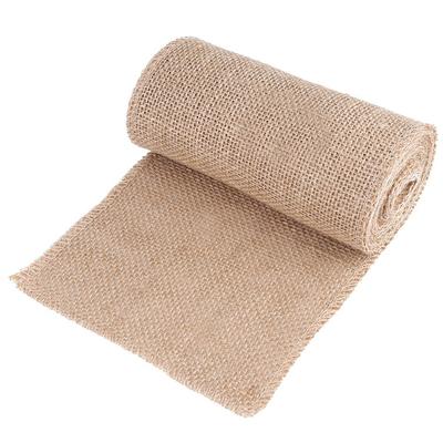 Gurtband Gelb Jute Rolle Mit Drahtkante 3Meter Jute Rolle Jute Stoff Hochzeitsdekoration
