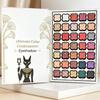 Egyptian-Style Multi-Color Makeup Palette: Eyeshadow, Blush, Highlighter, Eyebrow Powder