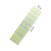 Car Door Window Switch Button Sticker Night Luminous Green Fluorescent Decal Kit