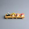 ZAKKA Miniatures Sushi Cute Cat model Resin Handicraft Desktop Ornaments Decor Crafts Figurines Scene Photography Props Toys