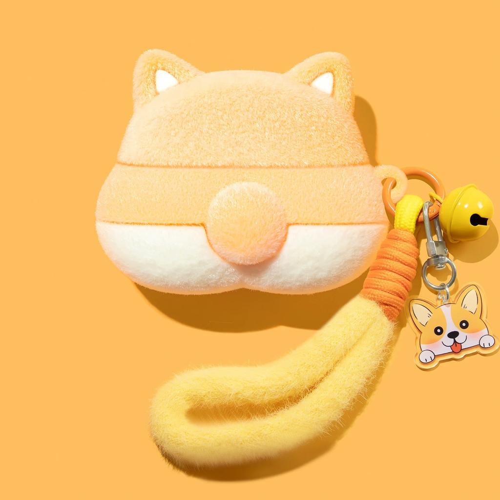 Cute corgi ass AirPods pro1 apple bluetooth headset case 1/1/1 generation cartoon case