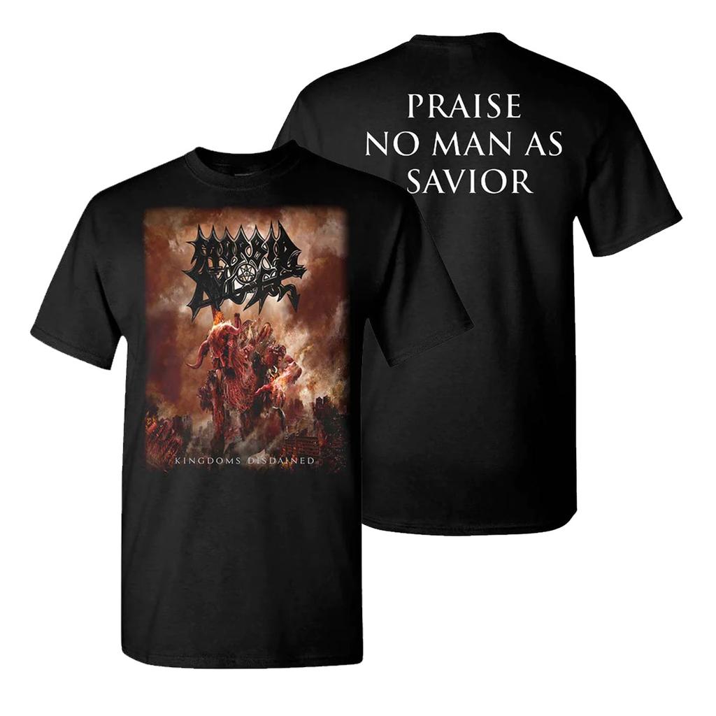 Morbid Angel Death Metal Band Graphic Cotton T-shirt Unisex Men Women Fans Essentials Short Sleeve Tops Fashion Brand Summer Tee