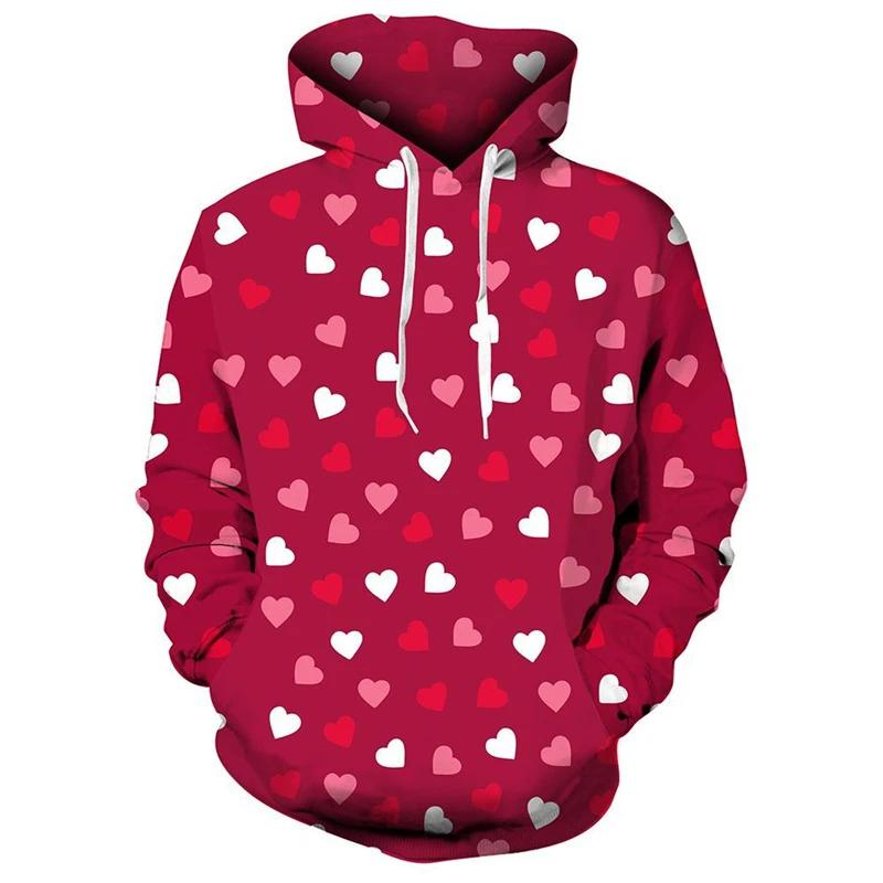 

Newest Love Pattern 3D Printed Men Hoodie Sweatshirts Women Fashion Casual Pullover Harajuku Streetwear Couple Hoodie Hooded Top 6XL
