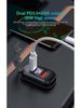 Dual USB Onboard Charger for Car/Motorcycle with Digital Display, 12-24V