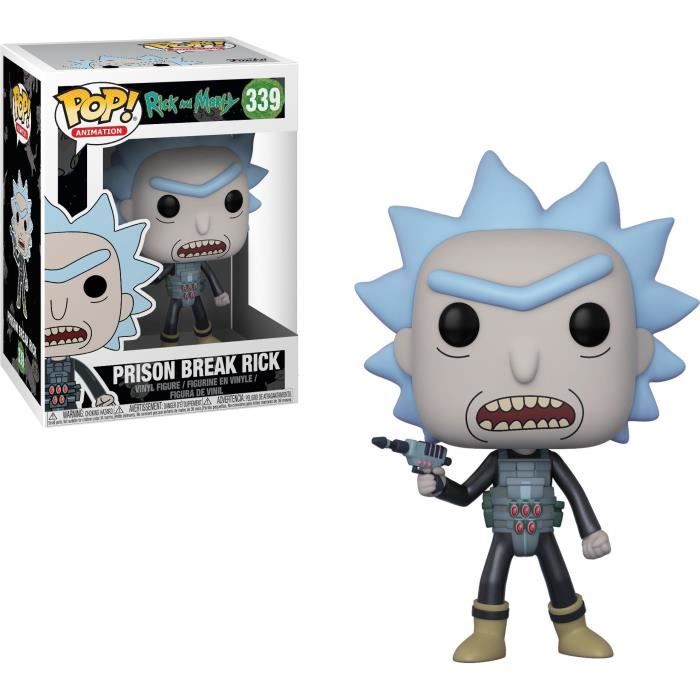 Figurine - FUNKO - Prison Break Rick - 9 cm - Sous licence officielle - Noir