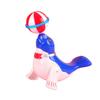 Electric Sea Lion Head Ball Toy for Toddlers - Cognitive Bath Toy Set, Cartoon Design, Safe Material, Fun for Babies