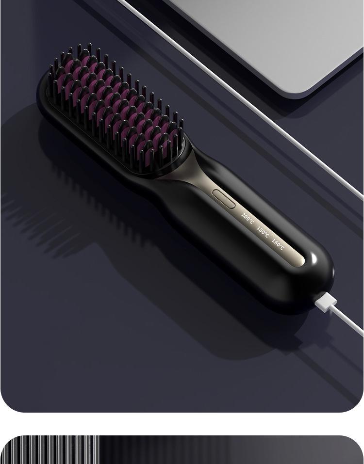 Dual-Purpose Ionic Hair Straightener & Curler - Gentle on Hair