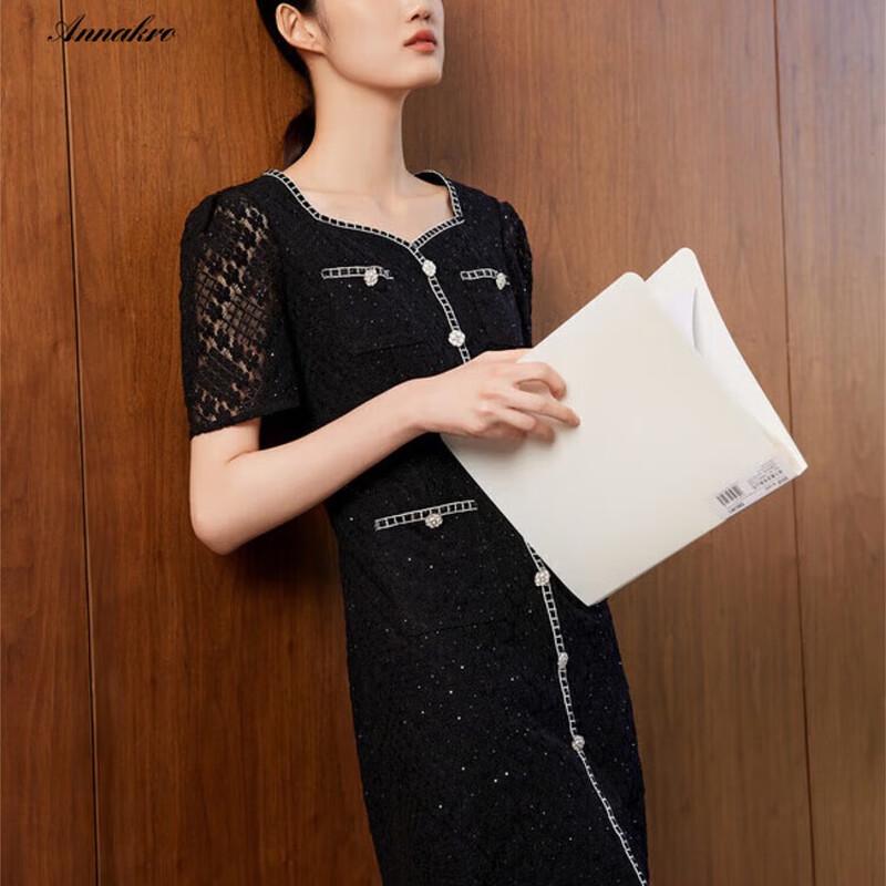 

JUZI ANNACCO French Style Lace Slim Business Dress M