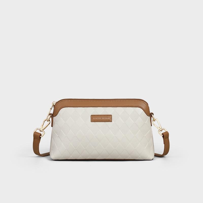 New Spring and Summer Crossbody Bag Genuine Leather Women's Bag Exquisite Small Bag Mother Bag Shoulder Bag