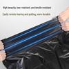 Sushih Disposable Black Flat-Top Commercial Trash Bags