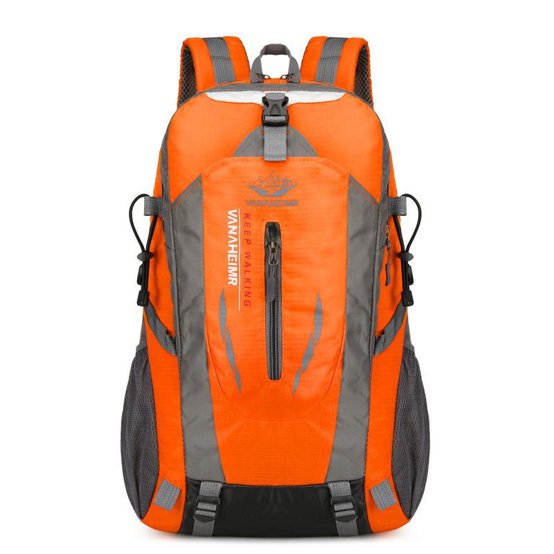 Men's Large Capacity Waterproof Breathable Outdoor Backpack for Camping, Travel, and Leisure Sports