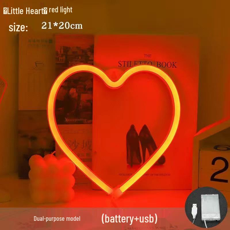 Manufacturer's New LED Neon Light: Lightning Cloud, Planet, Heart, Rainbow – Perfect for Christmas Night Décor.