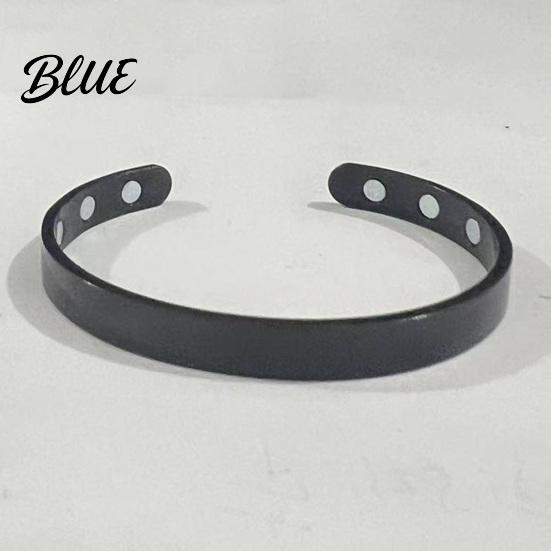Custom Fit Bracelet Magnetic Adjustable Unisex Minimalist Alloy Bangle