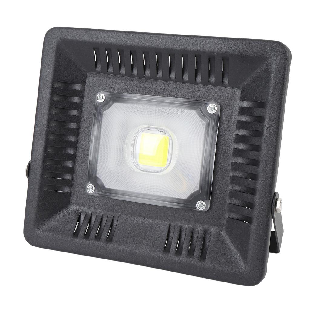 50W LED Flood Light IP65 Rain Proof Hardwired 5000LM Super Bright Floodlight with Adjustable Metal Bracket for Outdoor