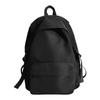 Simple Zipper Student Daypack Portable Lightweight Shoulder Bag for Camping