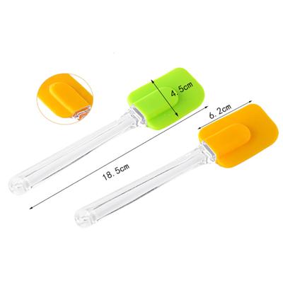 Kitchen Utensil Silicone High Temperature Resistant Cake Cream Scraper Spatula