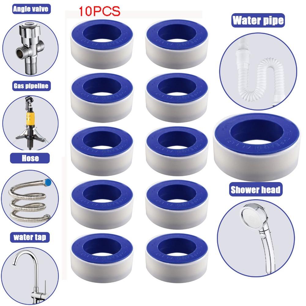 

White PTFE Tape 12mmx10m Sealing Tape Water Pipe Sealant Tape 1Pc
